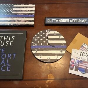 Police Home or Office decor